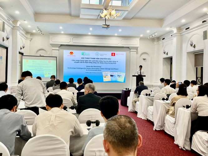 Hội thảo tham vấn chuyên sâu về các công nghệ mới trong sản xuất, lưu trữ và chuyển đổi điện năng