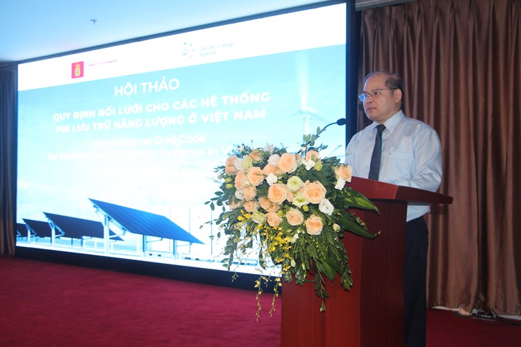 Hội thảo về Quy định nối lưới cho các hệ thống pin lưu trữ năng lượng ở Việt Nam