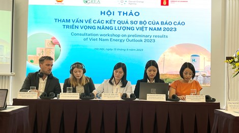 Tham vấn Báo cáo triển vọng Năng lượng Việt Nam 2023
